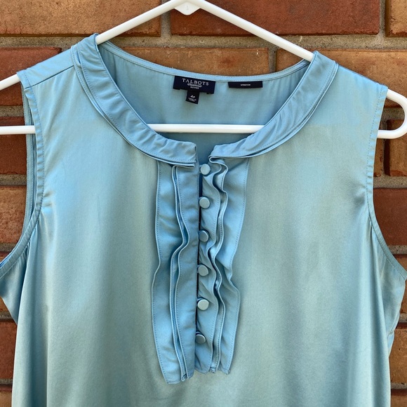 4P Ann Taylor Silk Professional Tank Top - Picture 3 of 8